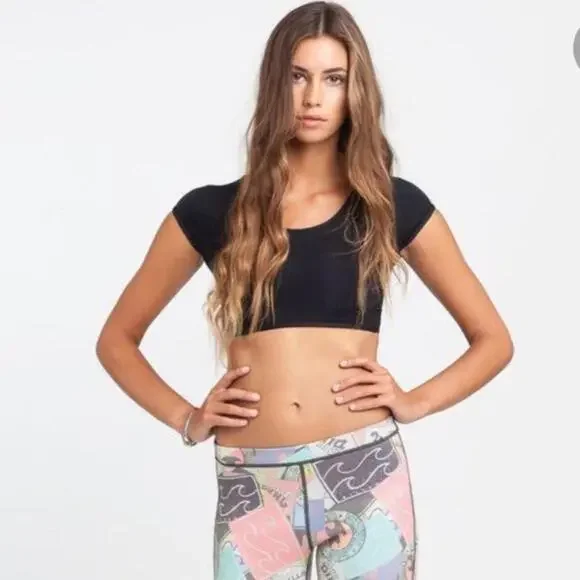 Billabong Ladies 1MM Sea Legs/Wetsuit Leggings - 4 - Picture 2 of 10